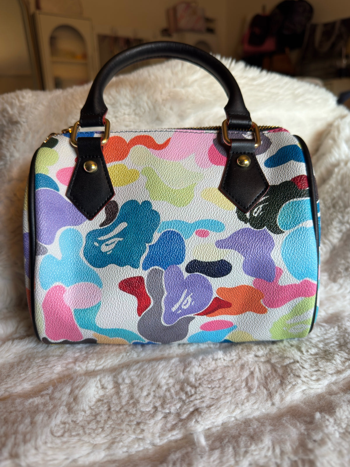 (PRE-ORDER)Multicolor bape tote bag🌈