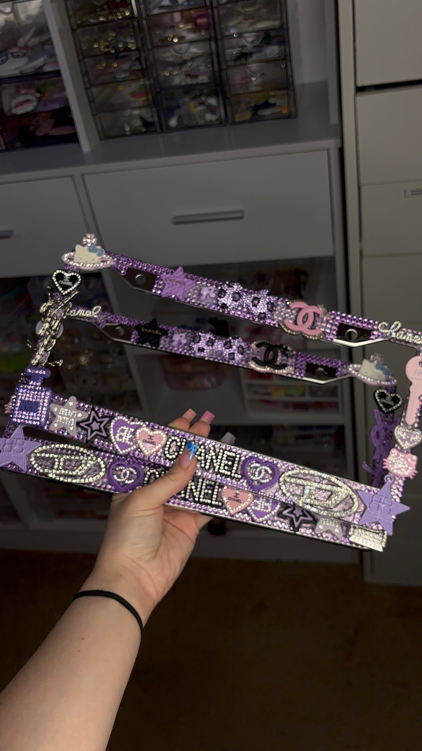 Junky License plate cover