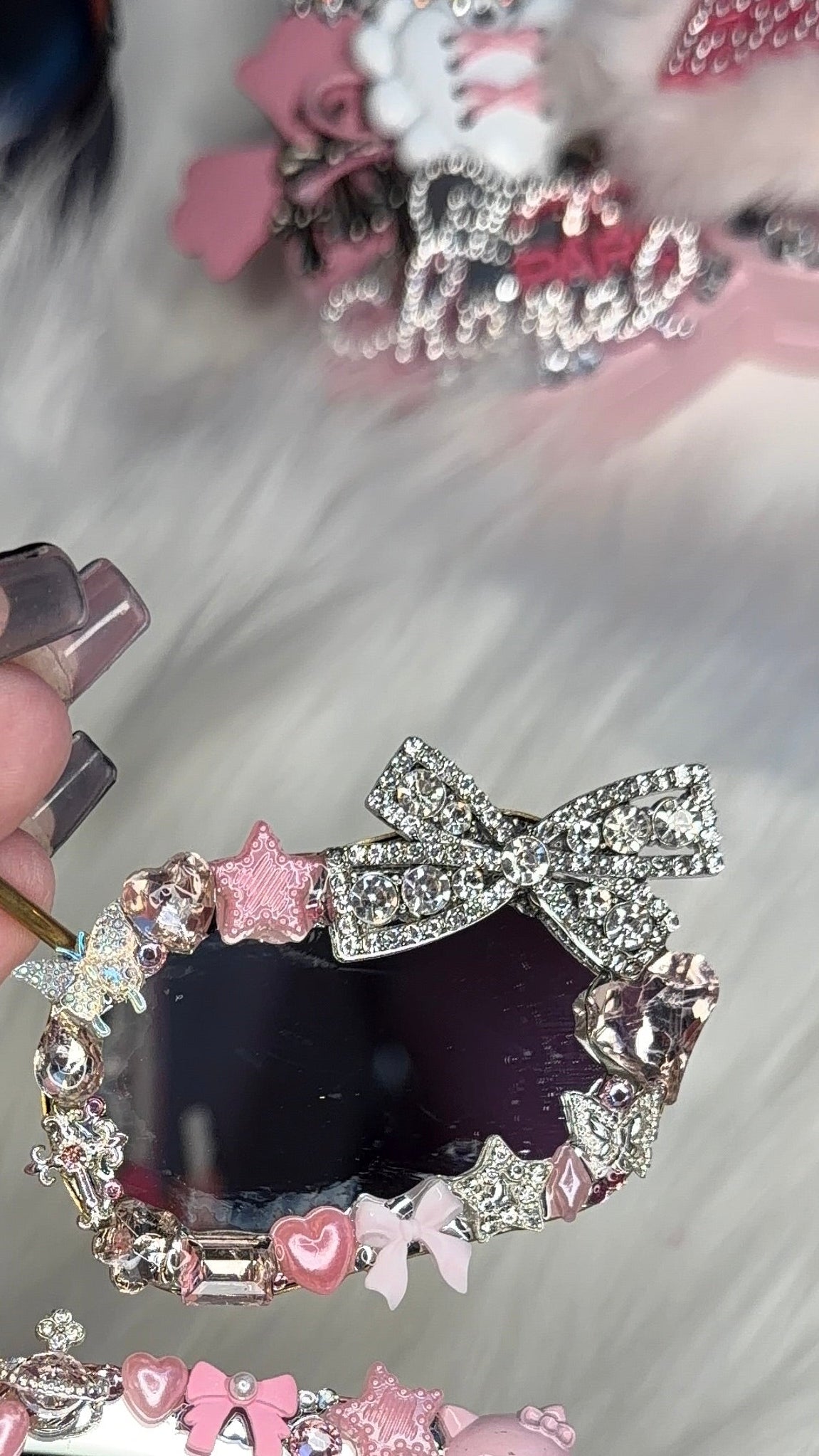Premade lash mirror🫧🎀