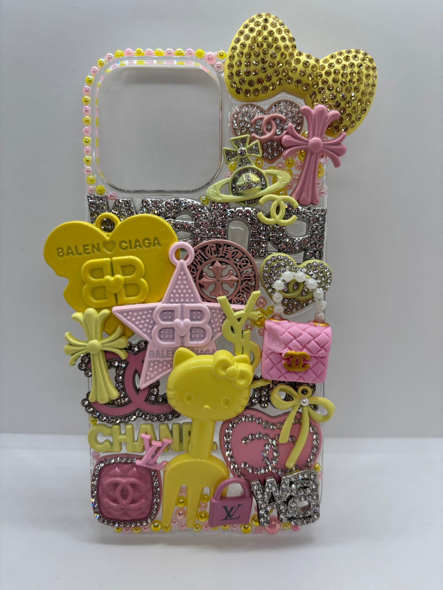 Pink & yellow freestyle
