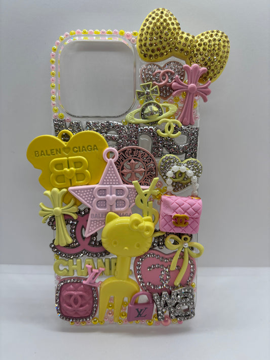 Pink & yellow freestyle