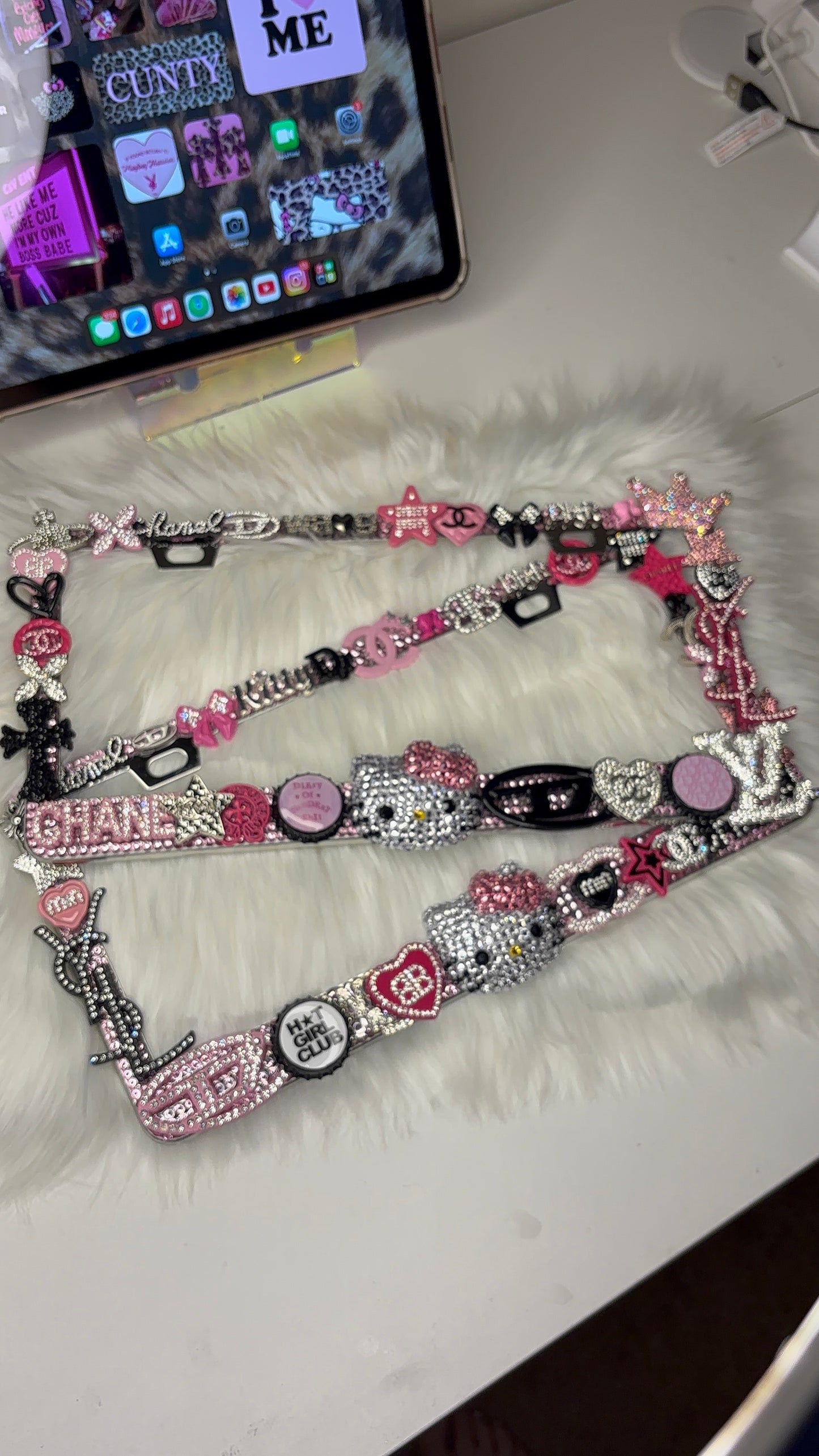 Junky License plate cover