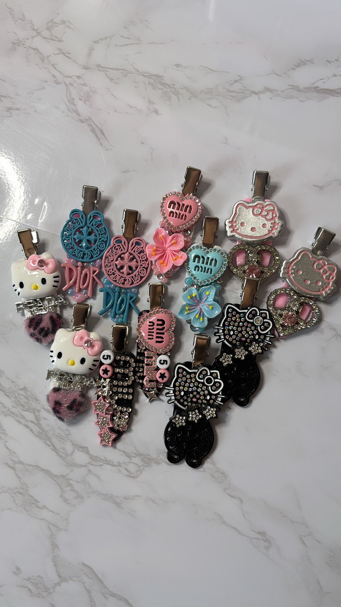 Junk hair clips