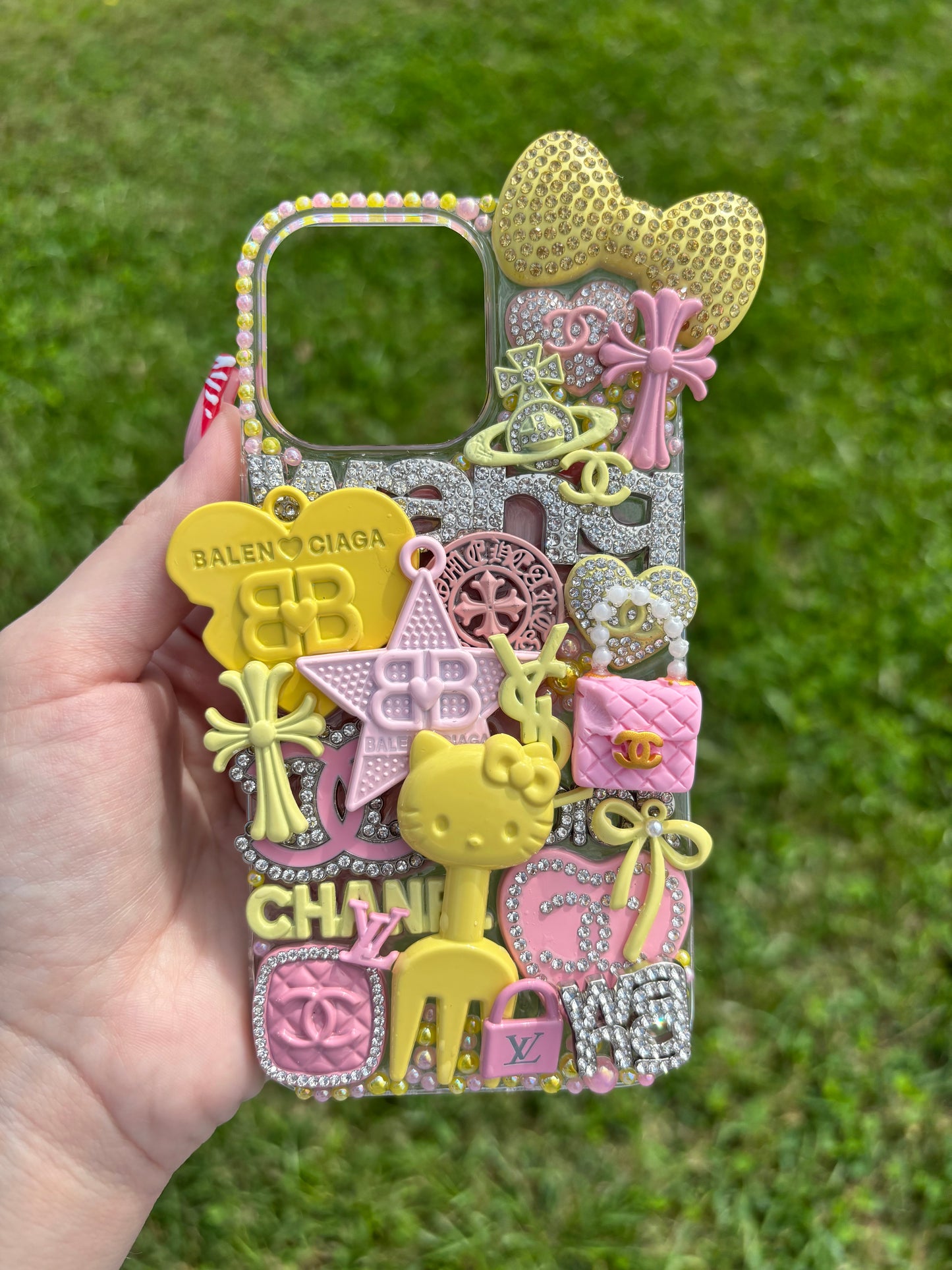 Pink & yellow freestyle