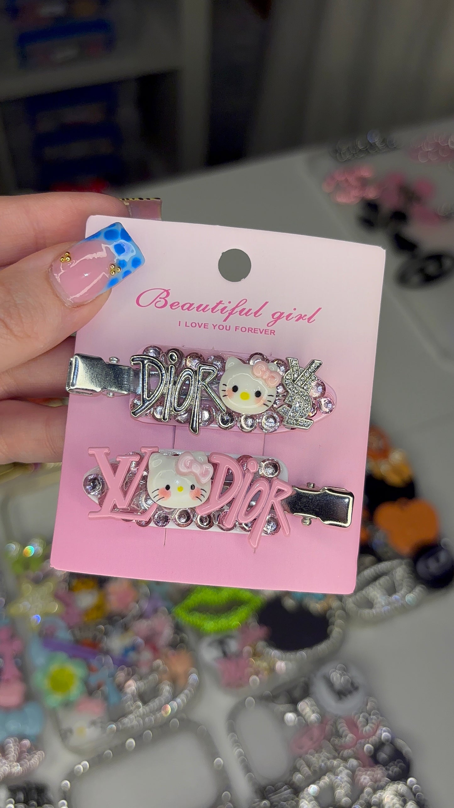 Junk hair clips