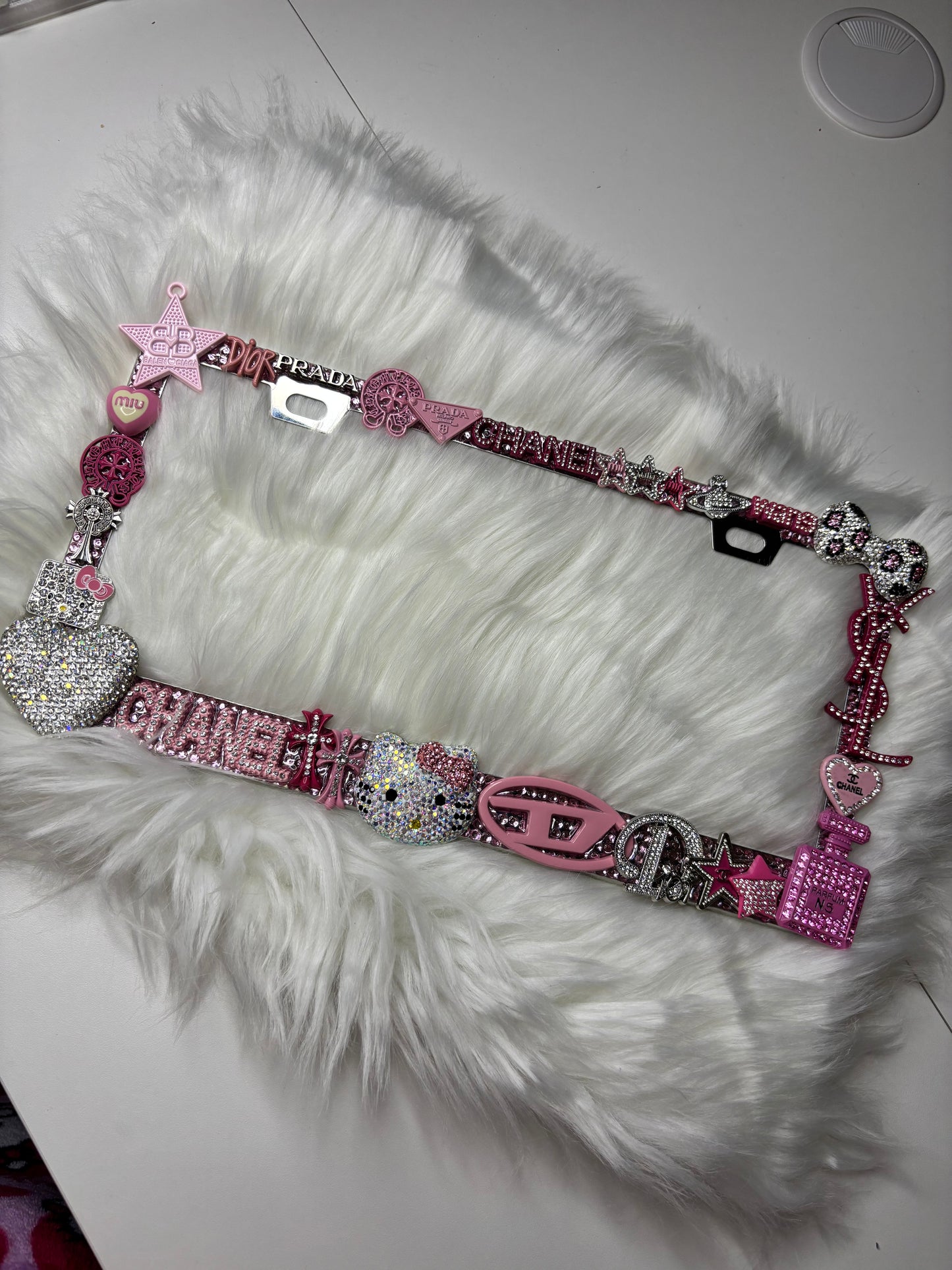 Junky License plate cover