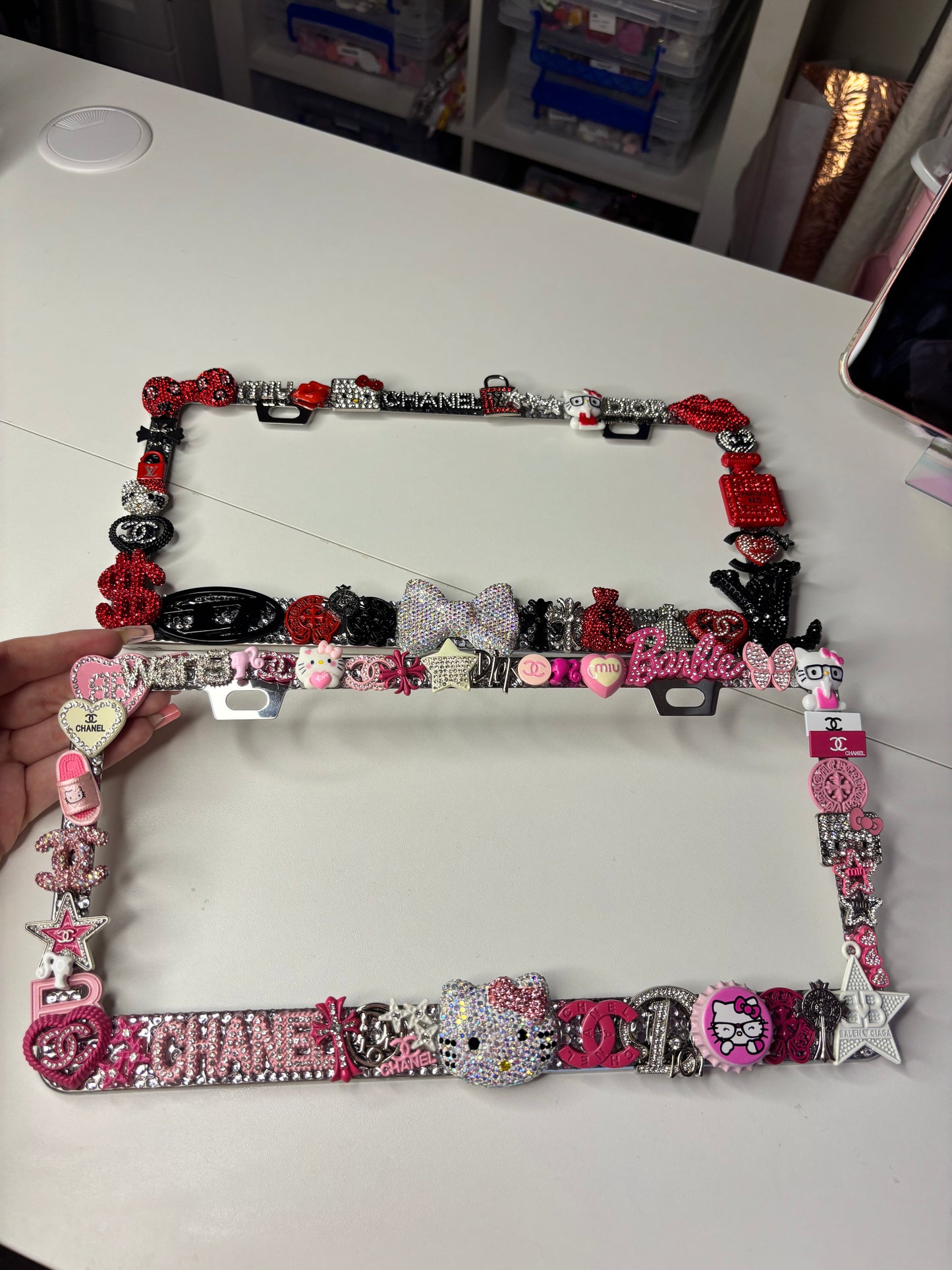 Junky License plate cover