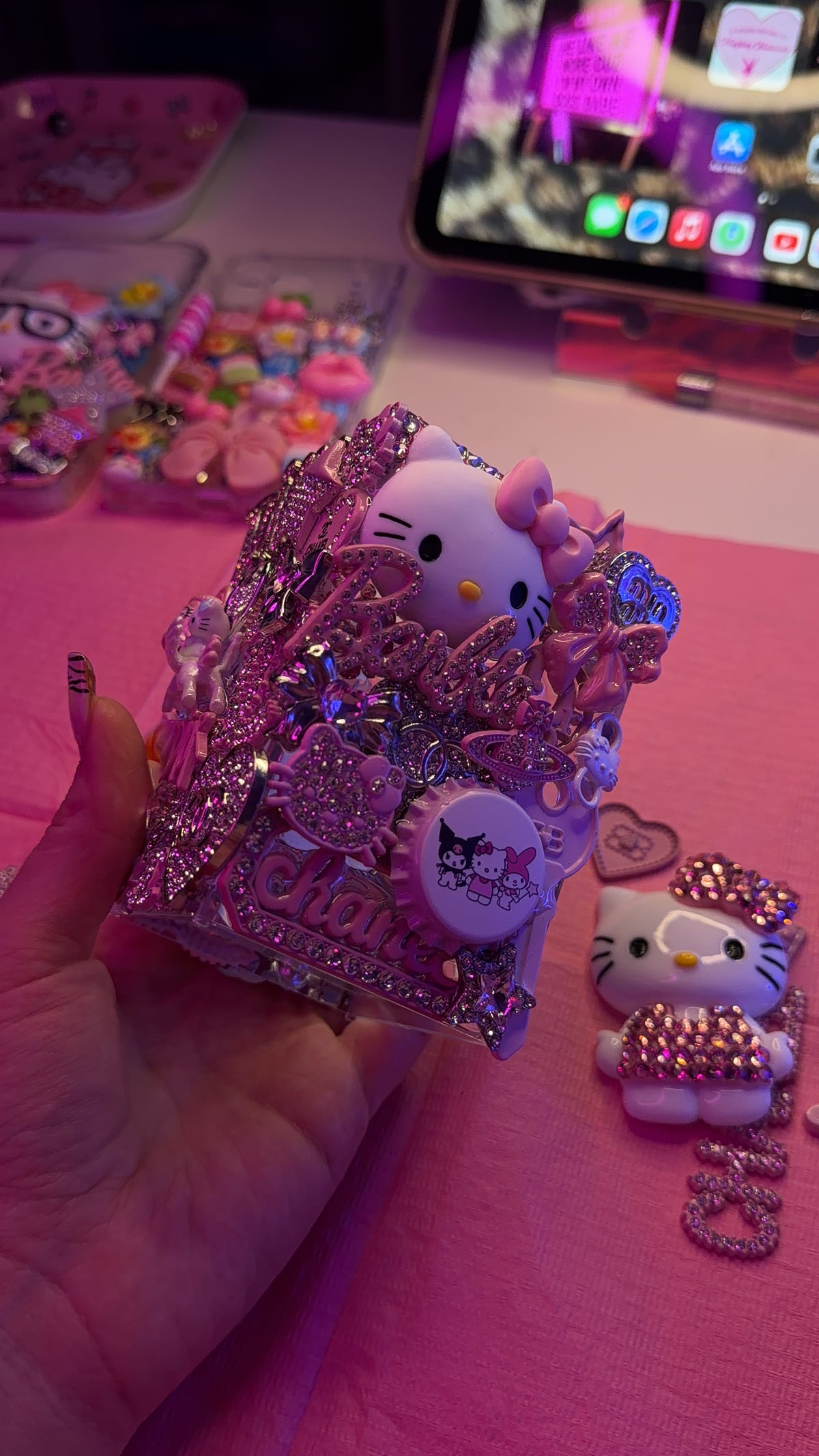 Makeup brush holder🎀