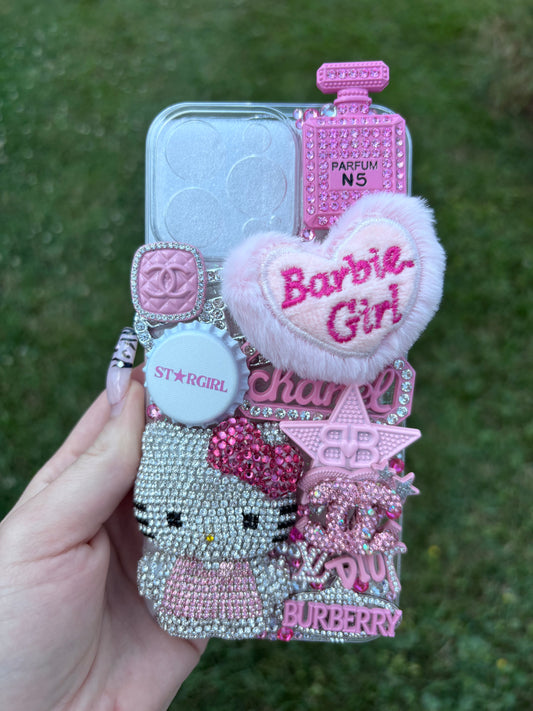 Pink Premade Junkcase (15 PRO MAX)