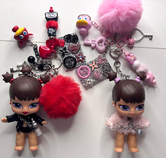 Roxie & Phoebe Baby Bratz Keychains